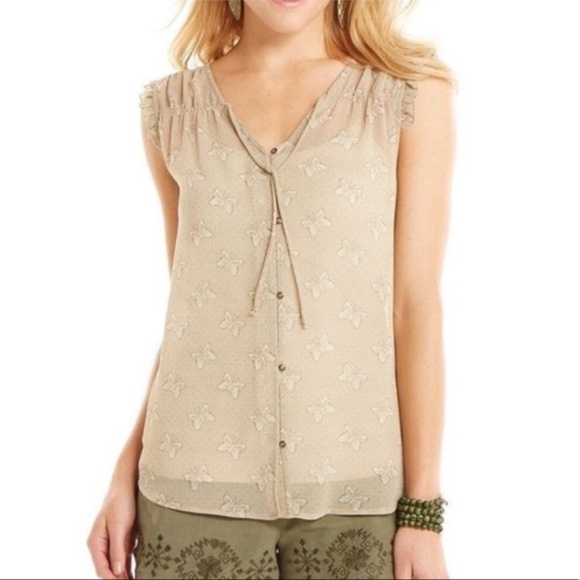 Matilda Jane Tops - Matilda Jane It's A Wonderful Parade Butterfly Top